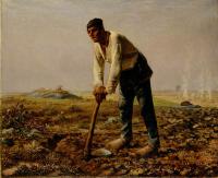 Jean-Francois Millet - Man with a Hoe